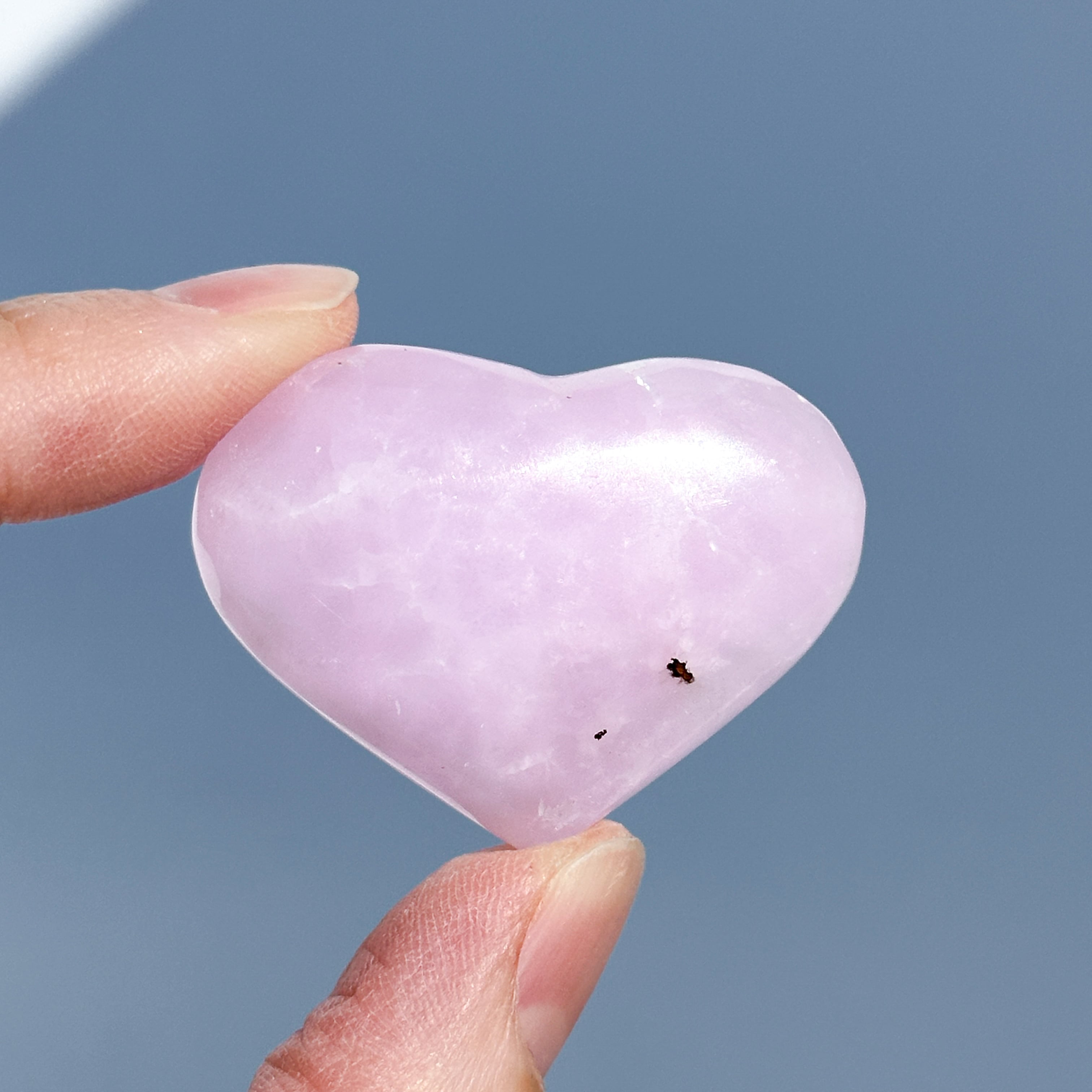 高品質　ピンクアラゴナイト　ハート　天然石 ピンクアラゴナイト ハート52◇Pink Aragonite◇天然石・鉱物