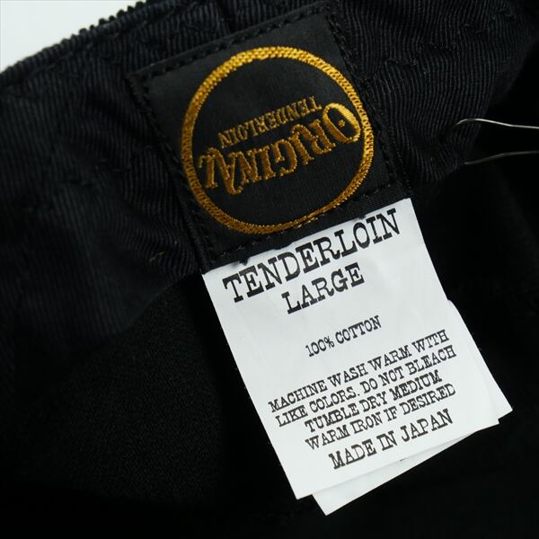 Size【L】 TENDERLOIN テンダーロイン CORDUROY PAINTER CAP BLACK