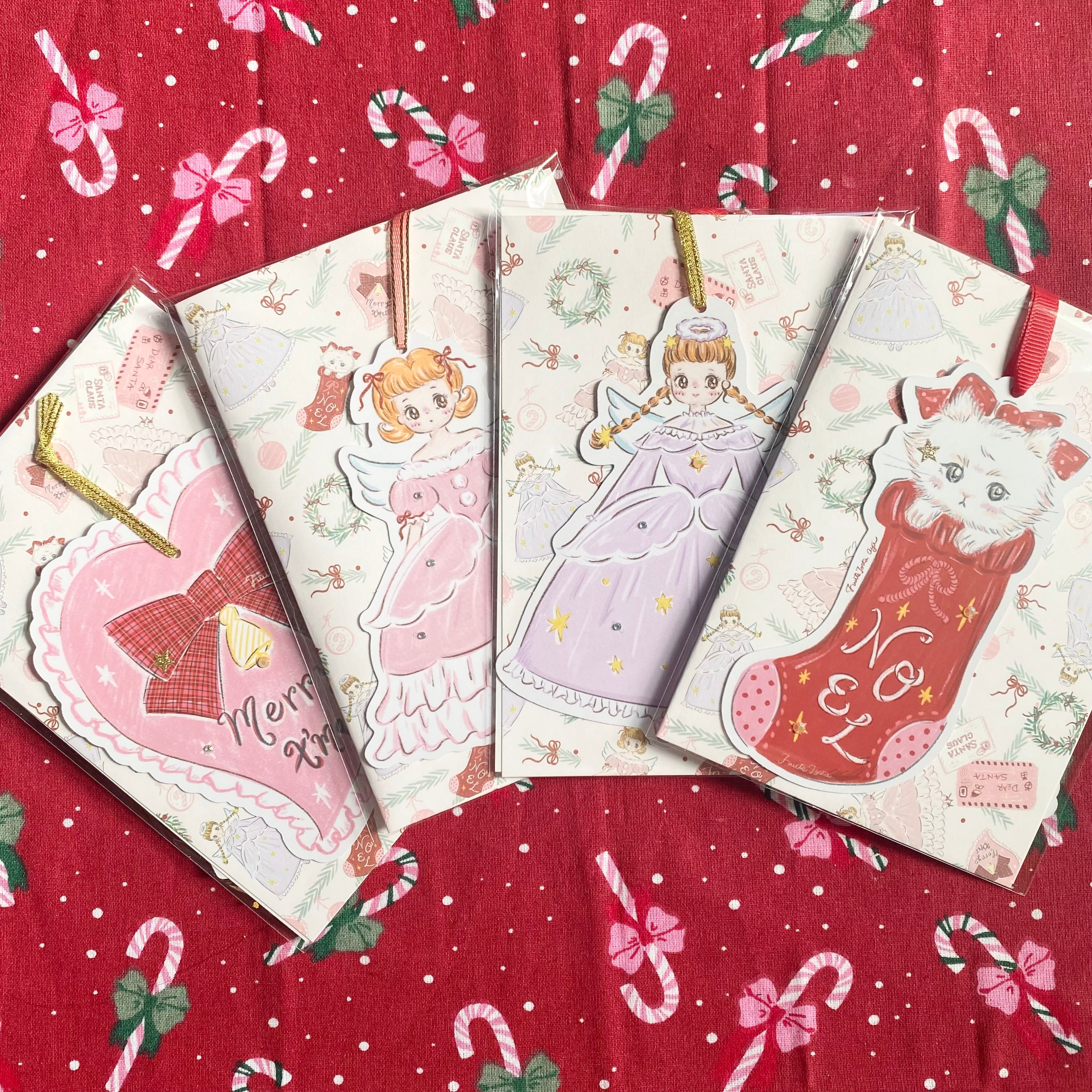 Xmas party time !! オーナメントxポストカードset