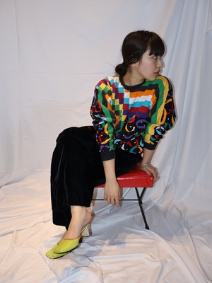 colorful design sweat【1400】