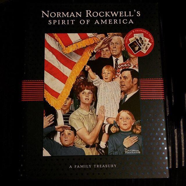 画集「Norman Rockwell's Spirit of America: A Family Treasury」 - 画像1