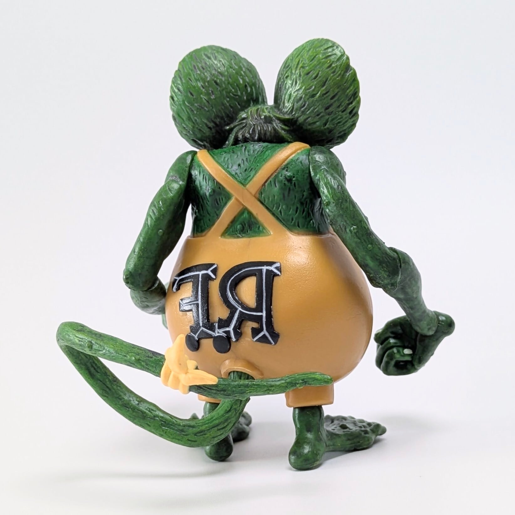 ♧ ⚡️SPECIAL LIMITED⚡️【 Rat Fink ラットフィンク 】 PVCアクションフィギュア / 可動フィギュア / MUSTARD 〚アメリカン雑貨 アメトイ〛