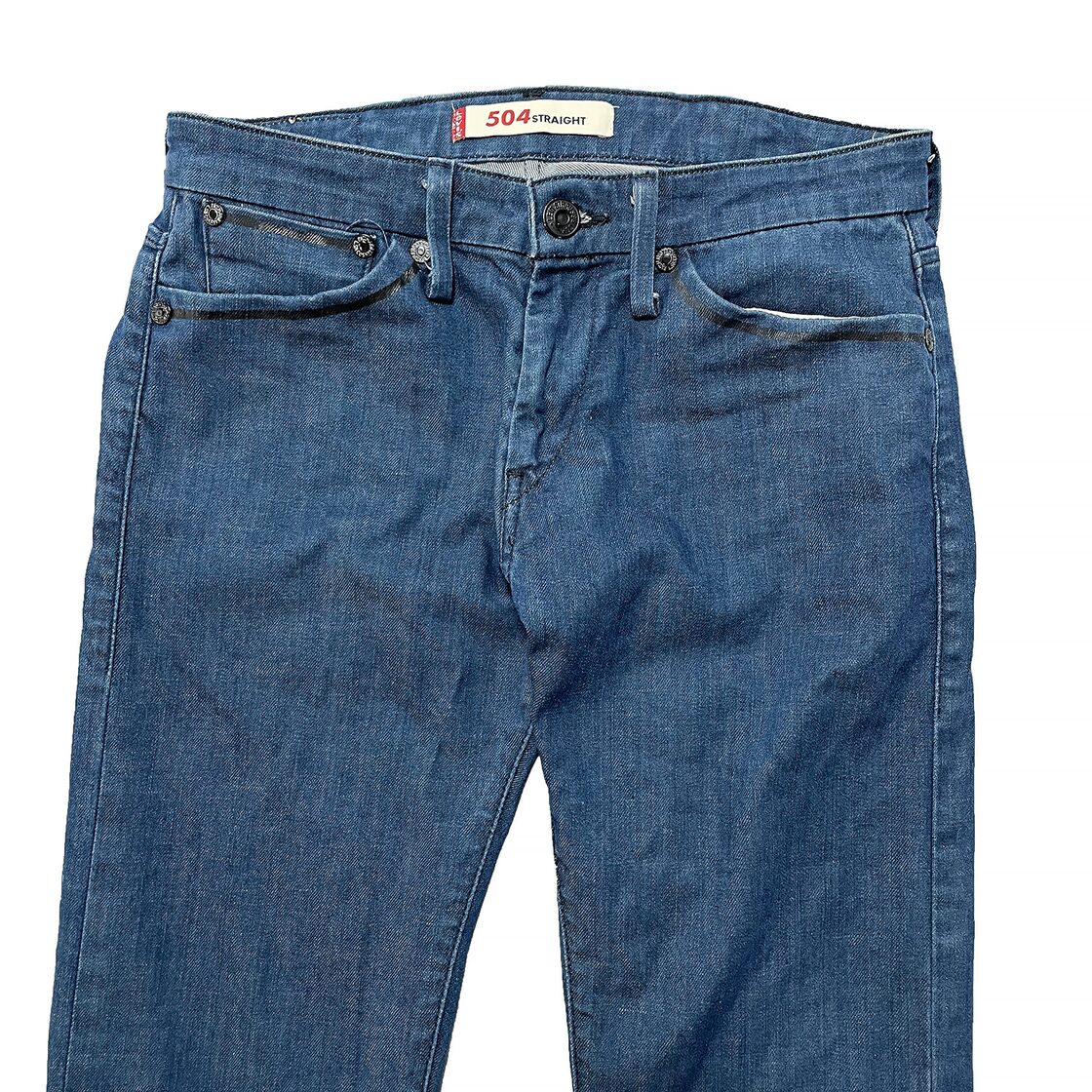 USA 古着 リーバイス 504 ストレート シンチバック ストレッチ デニム 