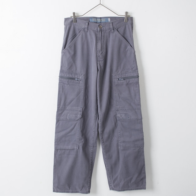 2000s "Levi's" , Silver Tab cargo pocket designed wide silhouette cotton trousers