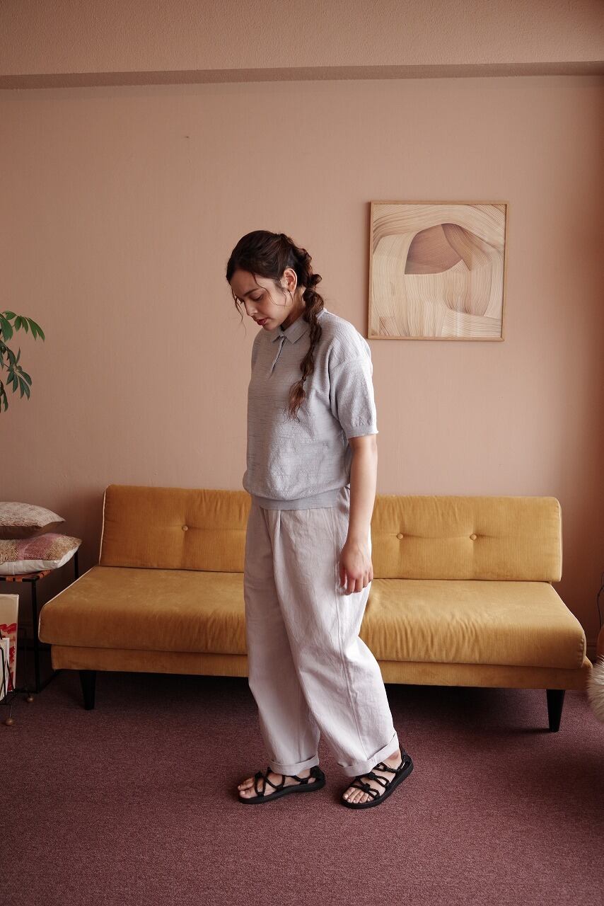 OG Slub Moss Stitch Polo S/S