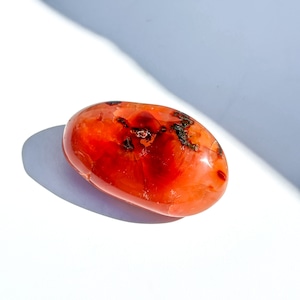 カーネリアン パーム 33♢ Carnelian ♢天然石・鉱物・パワーストーン・インテリア