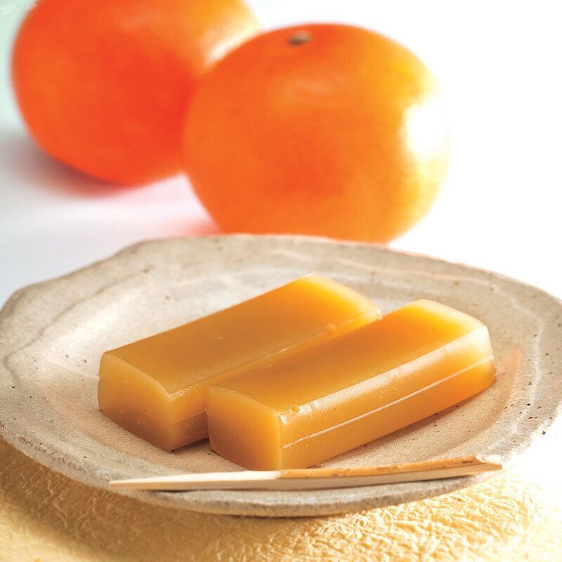 羊羹 ようかん 薄墨羊羹 こざくら 愛媛みかん 12個入 | (株)薄墨羊羹