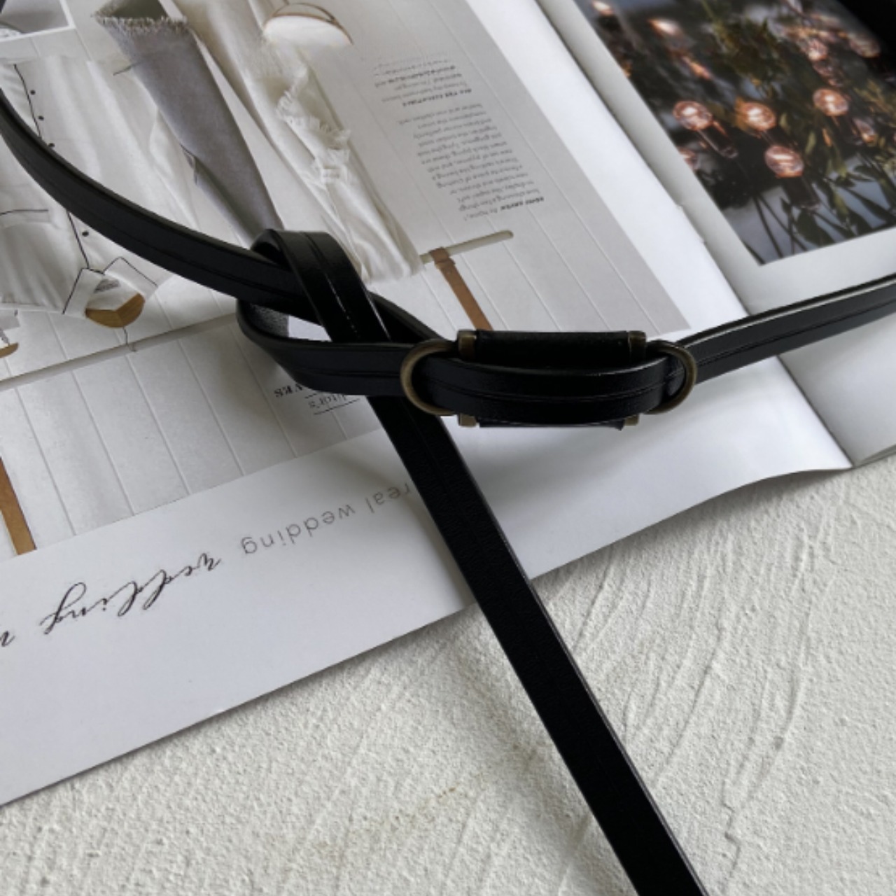 Ajusté Slim Belt F0602