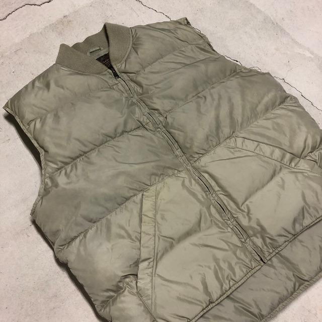 1980-90'S EDDIE BAUER DOWN BEST BEIGE SIZE M
