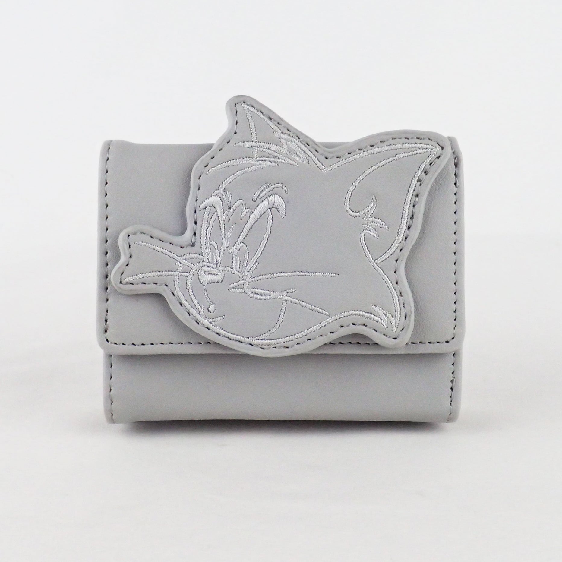 F248033_TOM and JERRY×Flapper刺繍アップリケミニウォレット | Flapper