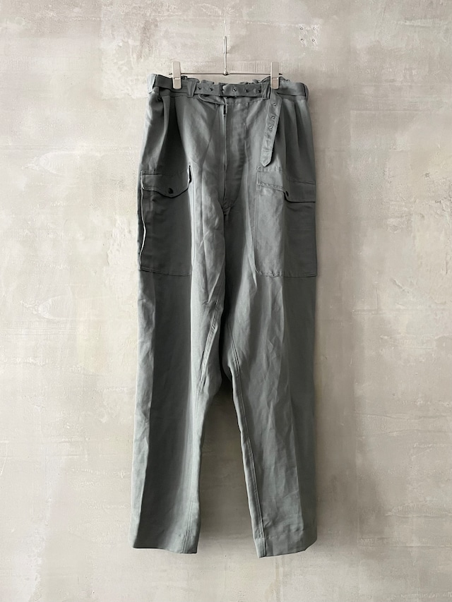 TrAnsference back zip pilot pants - sage