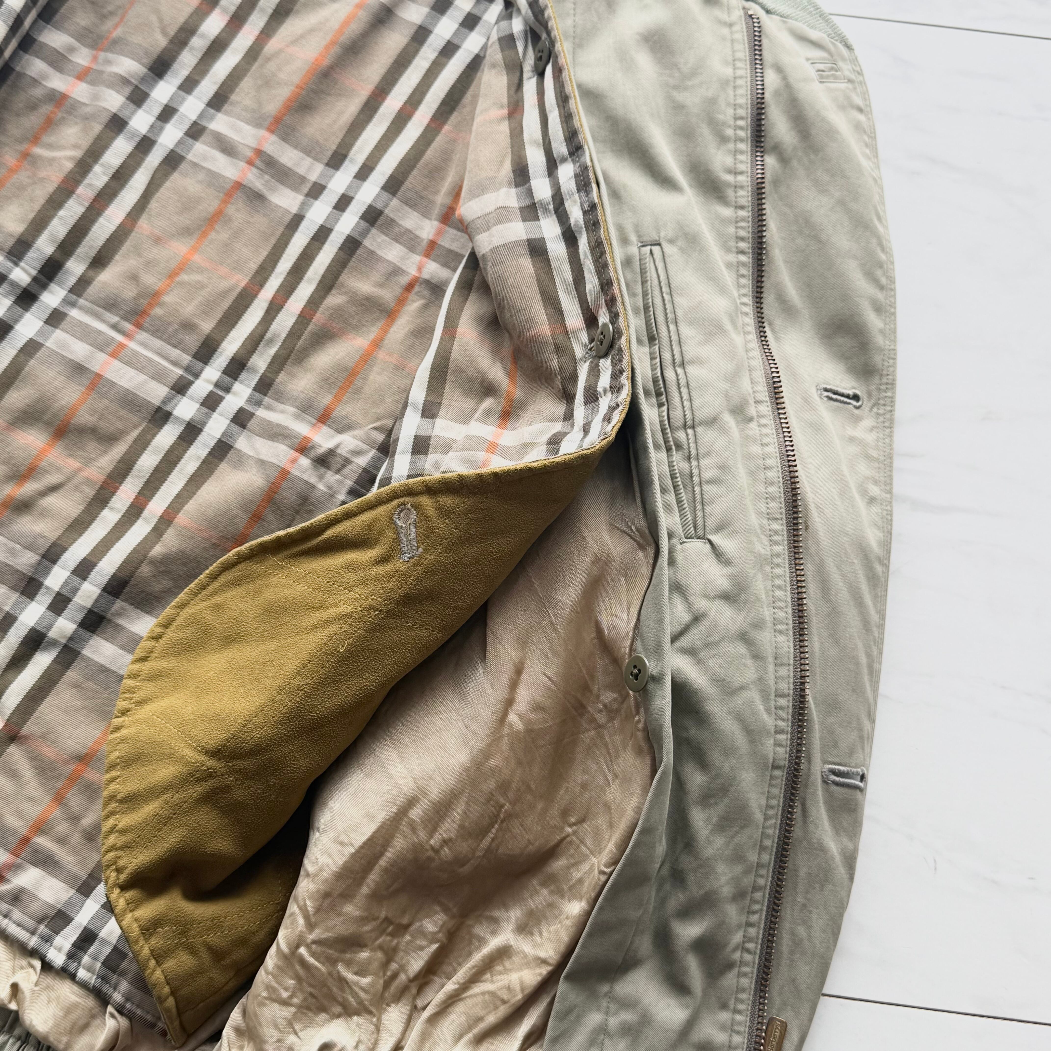 90s Burberry 2-way Jacket ジャケット ブルゾン 90s 2way OLD Burberry blouson jacket men'sL | 古着butterfly