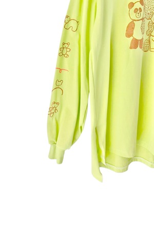 【 CYILABO × frankygrow 】ロンTEE / GREEN - KIDS size. LL