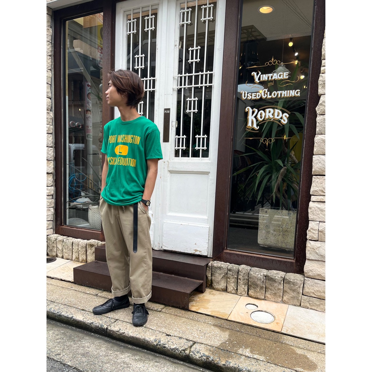 80s Champion REVERSIBLE Tee MADE IN USA  Size L_4