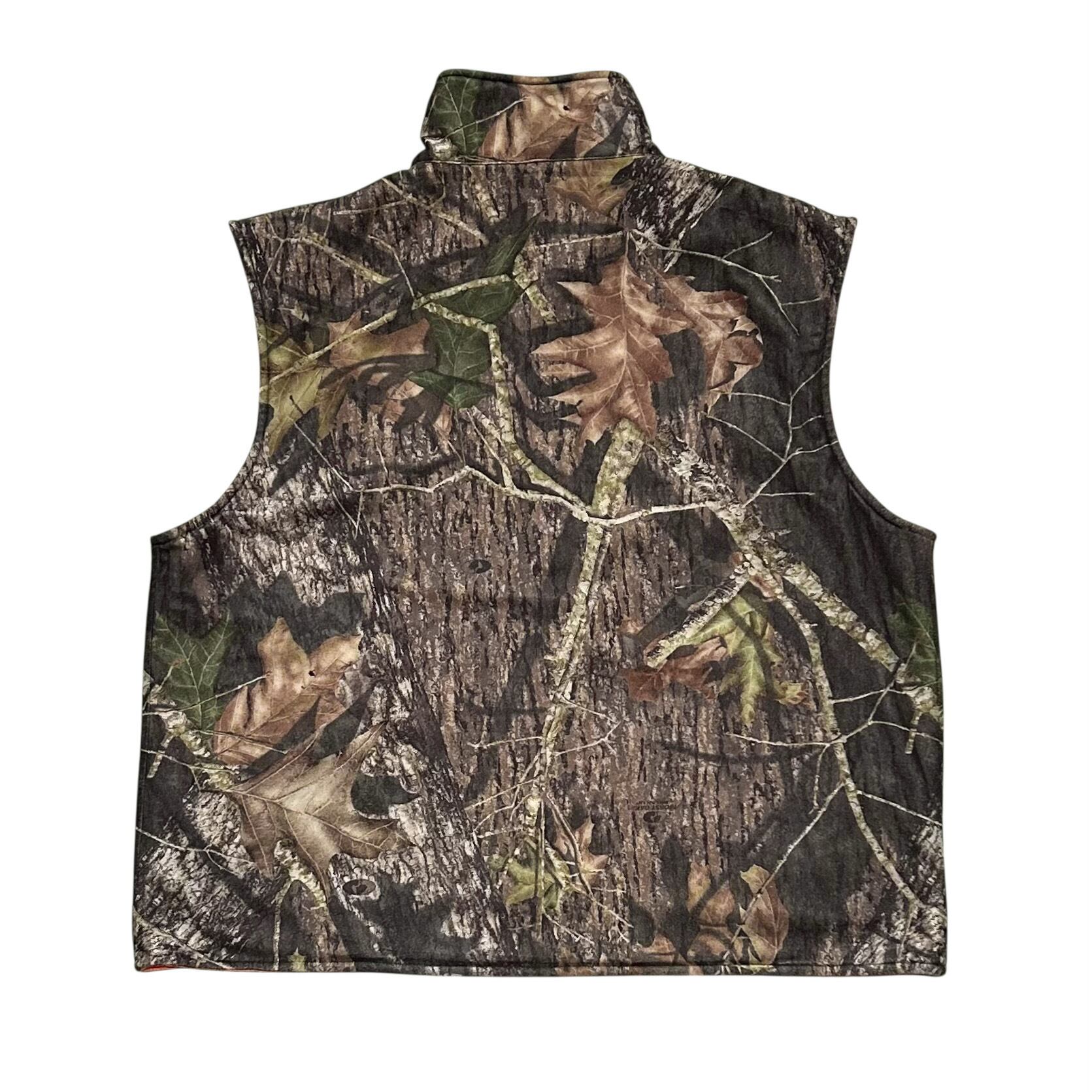 Red Head Real Tree Camouflage / Fleece Reversible Vest L程度