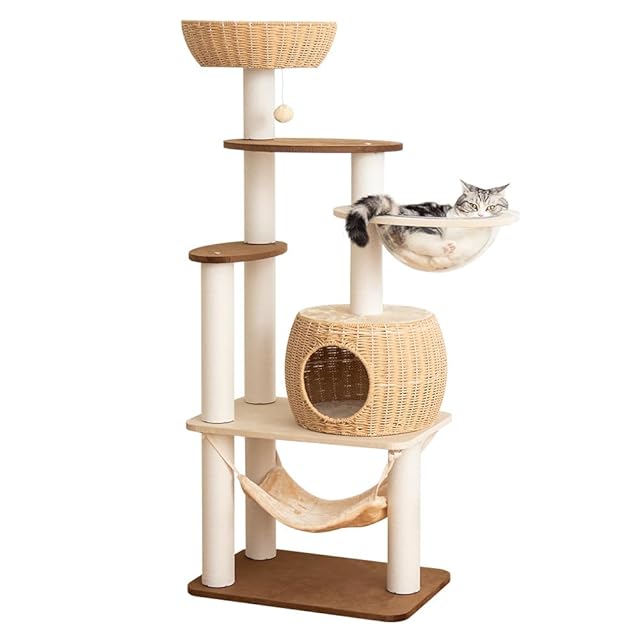 新品未開封》Topzoo 猫 ケージ トイレ付き 2段 トイレ一体型 防臭 飛散