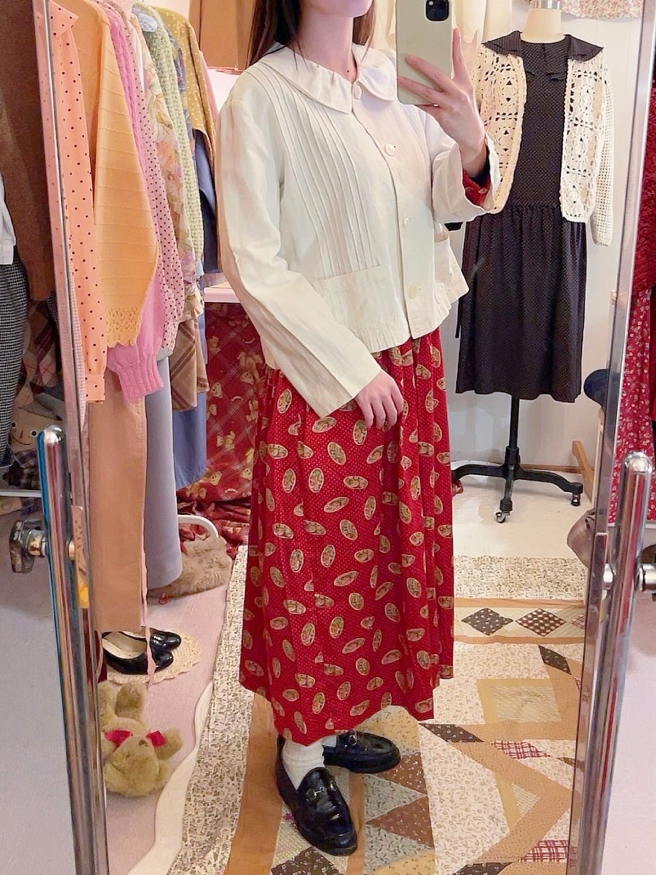 NOUGAT SUGAR / off white cotton jacket