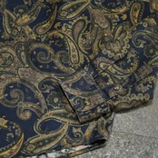 paisley pattern linen shirt