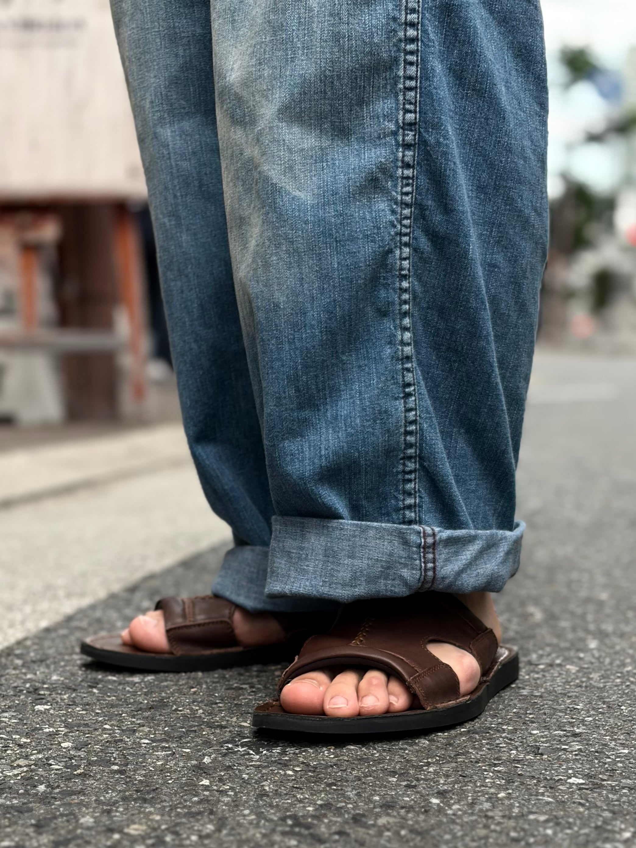 Leather sandal』レザーサンダル | RUBBER DUCK