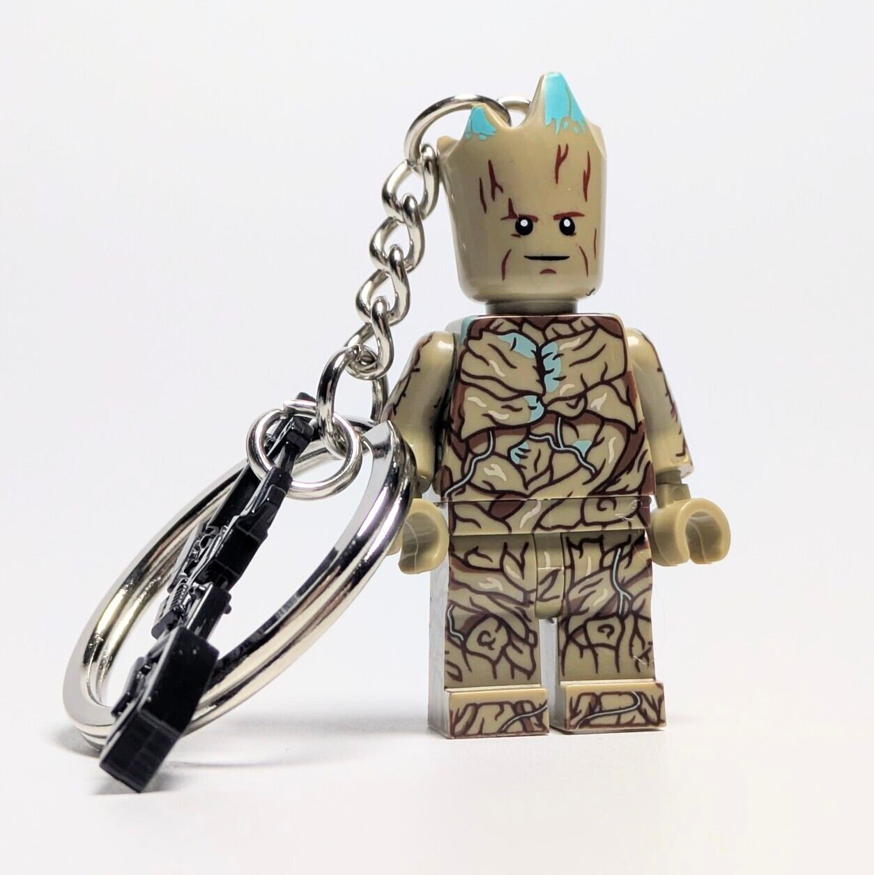 ☆ブロックフィギュアキーホルダー☆【 ガーディアンズ・オブ・ギャラクシー / アベンジャーズ 】 グルート / MARVEL〚アメリカン雑貨 アメトイ〛