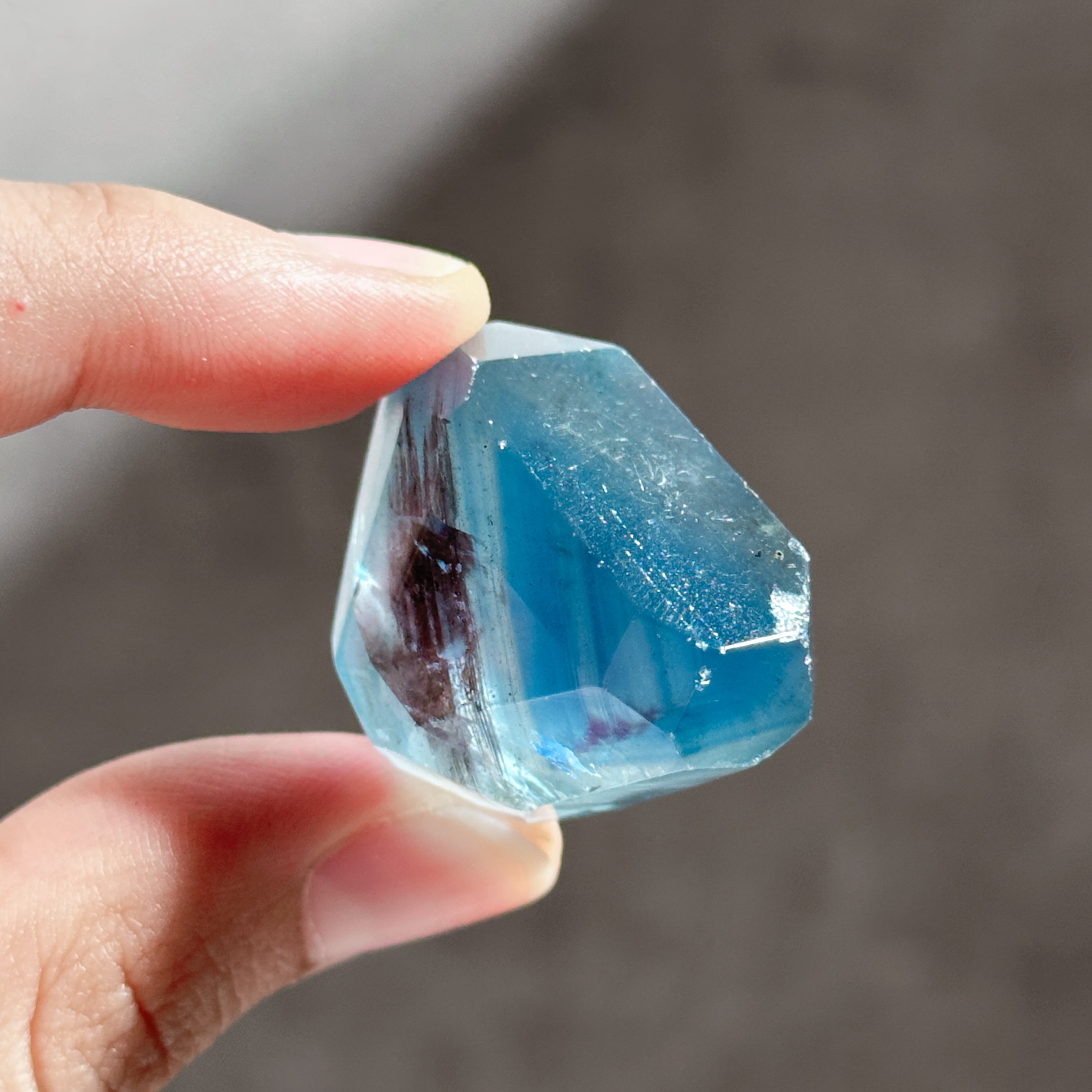 ブルーフローライト フリーフォーム 11◇ Fluorite ◇天然石・鉱物
