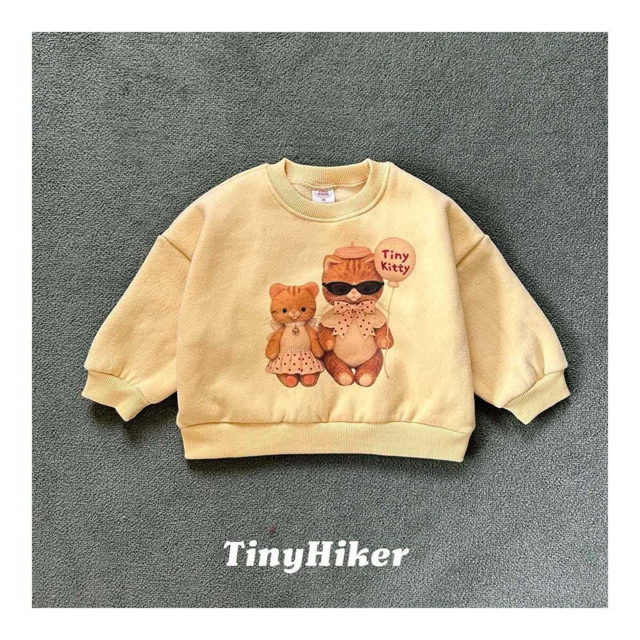【取寄】Tiny Hiker タイニーキャット スウェット｜冬服｜韓国子供服