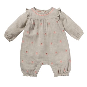 Bonheur Du Jour -Romper Grey Flower-