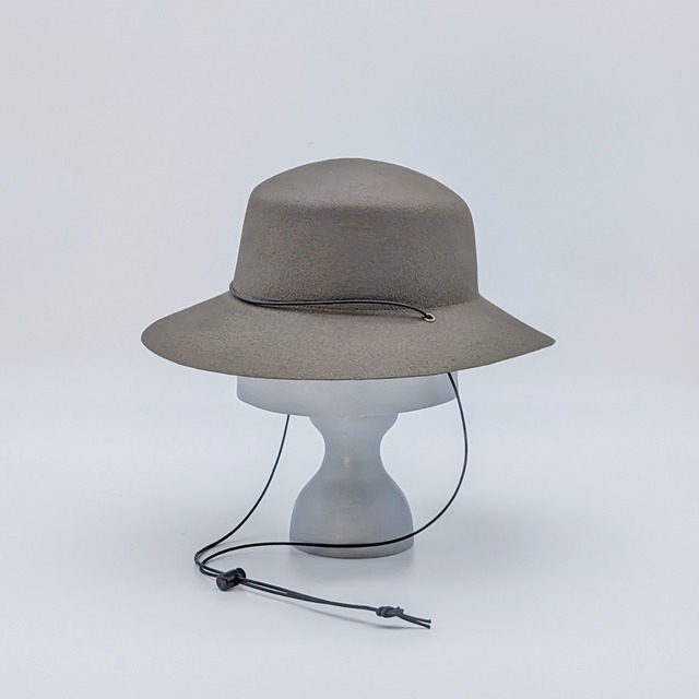 BD-BB201 Rabbit Felt Saunter Hat Ⅱ - LGR