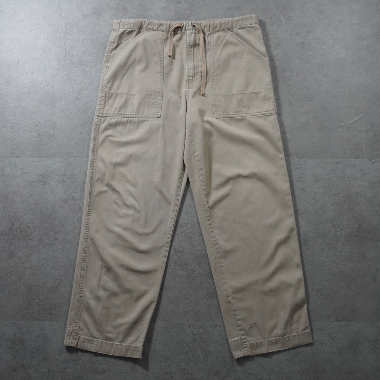 90s STRUCTURE Easy Cotton Baker pants L30 古着 - 2