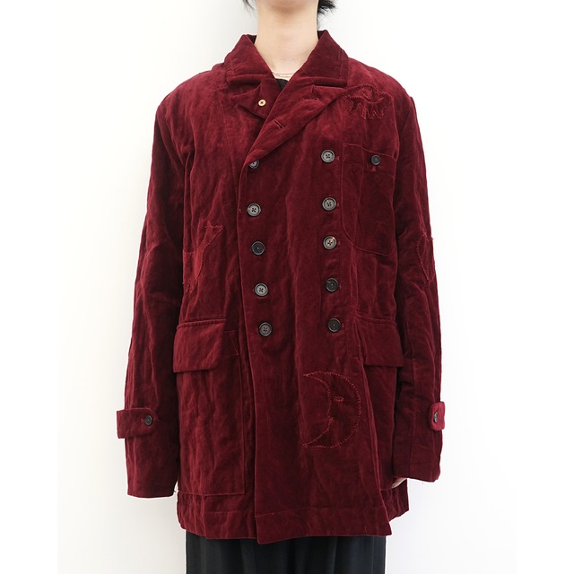 [Aleksandr Manamis] (アレクサンダーマナミス) 2260546 VELVET BOATSMAN JACKET