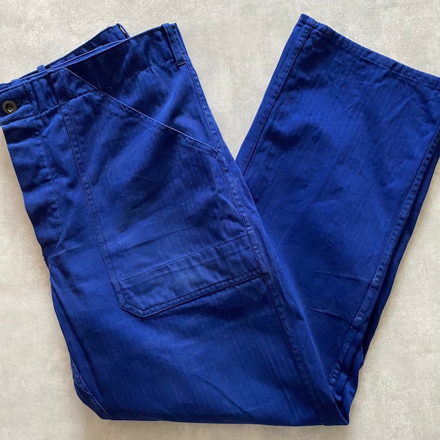 made in Germany　Euro work  RAL-TESTAT Heliborn Baker pants{ドイツ製　ユーロワーク 　RAL-TESTAT　ヘリボーン　ベイカーパンツ 古着　メンズ　USED}