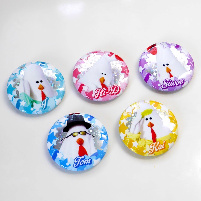 ●お得● 実写･兄弟の丸型缶バッジセット