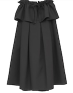 MANOF RUFFLE BELT FLARE SKIRT 2色展開