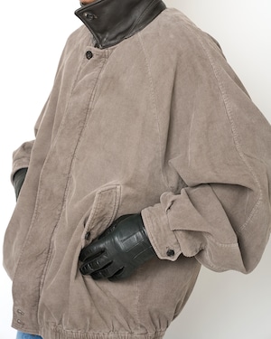 ssstein "VINTAGE CORDUROY ZIP JACKET〔TAUPE〕"
