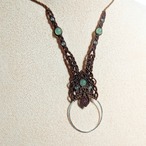 Glasses holder necklace / Aventurine