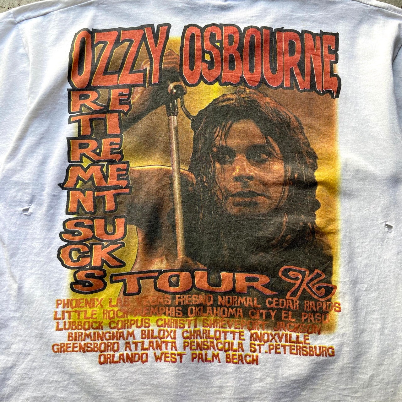90年代 OZZY OSBOURNE オジーオズボーン プリントTシャツ メンズXL 