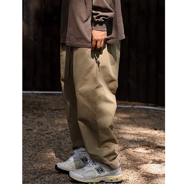 ★LOOSE TIGHT WAIST DRAWSTRING CASUAL PANTS　　　A0734