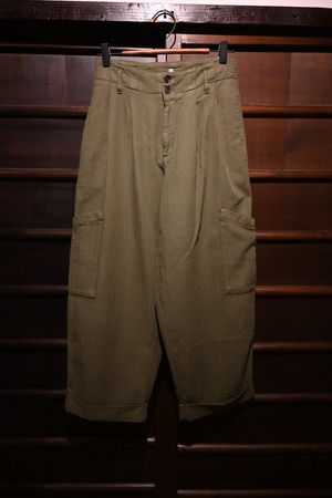 uk brand YMC herringbone cargo pants 186