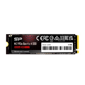 【新着特価】シリコンパワー SSD 1TBRead 5000MB/s Write 4800MB/s 3D NAND M.2 2280 PCIe4.0×4 NVMe1.4 UD9Nシリーズ SJ01KGBP44UD9N05J5