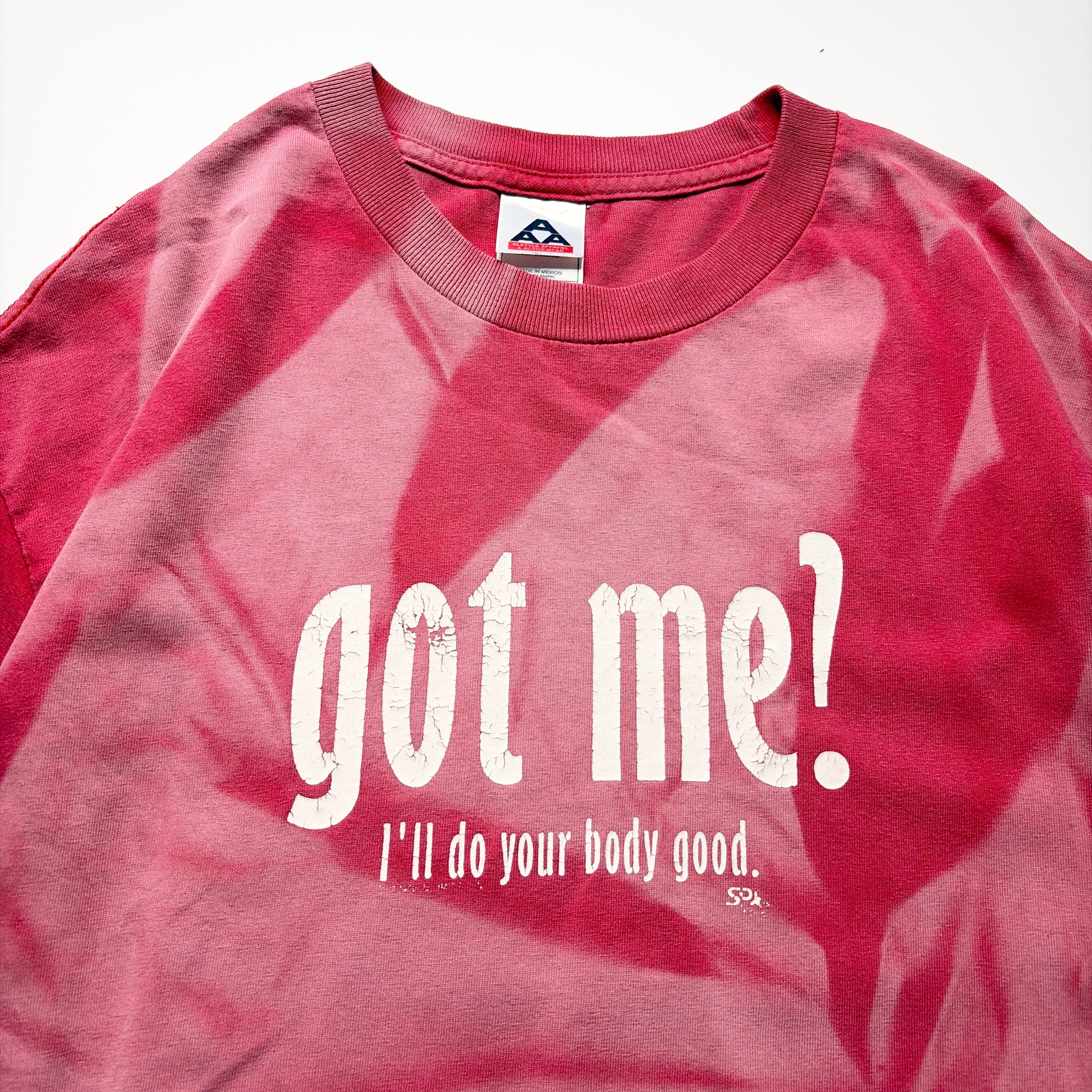 90s Got me? fade Advertising Tee