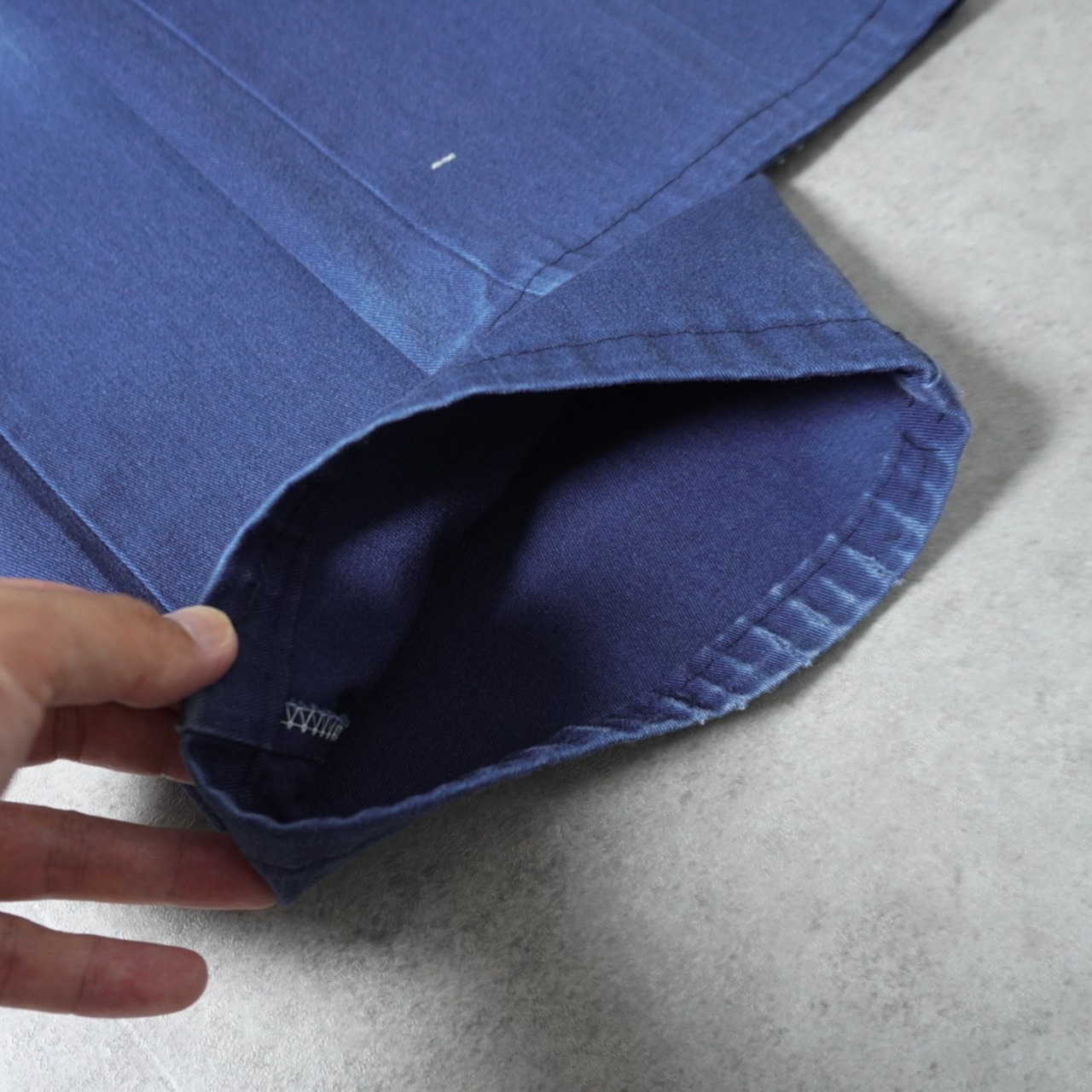 80s Dickies 874 work pants "made in USA" navy [W31L25.5相当] 古着 - 8