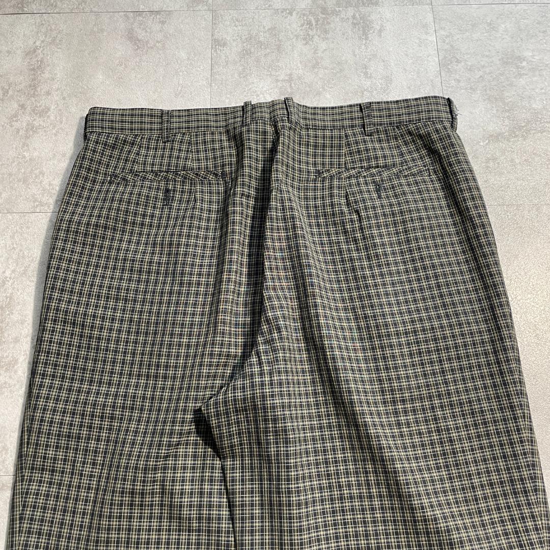 90s balenciaga バレンシアガ スラックス チェック【W35】 | PAY ID