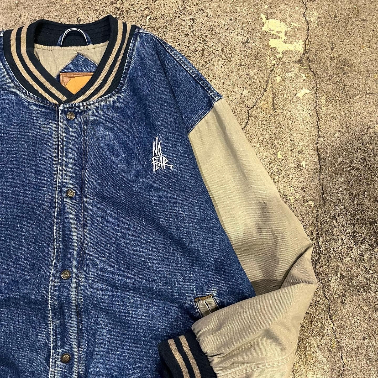 90s No Fear stadium jacket | What
