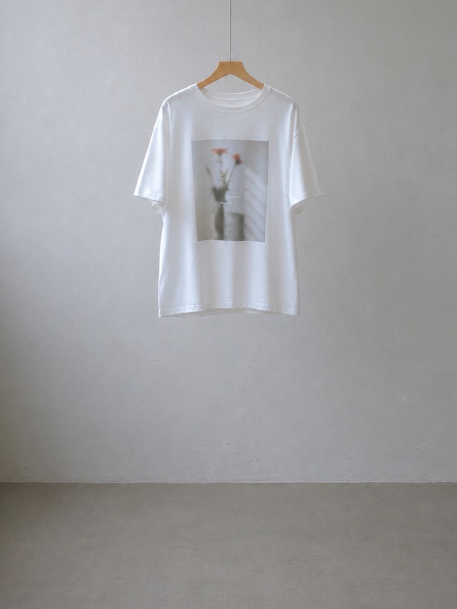 Veil Print Tee / FLOWER