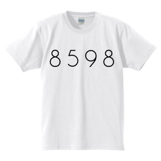 8598 Tシャツ White