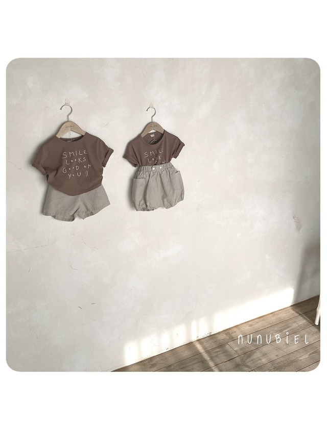 〘予約〙nunubiel / bebe smile t-shirt