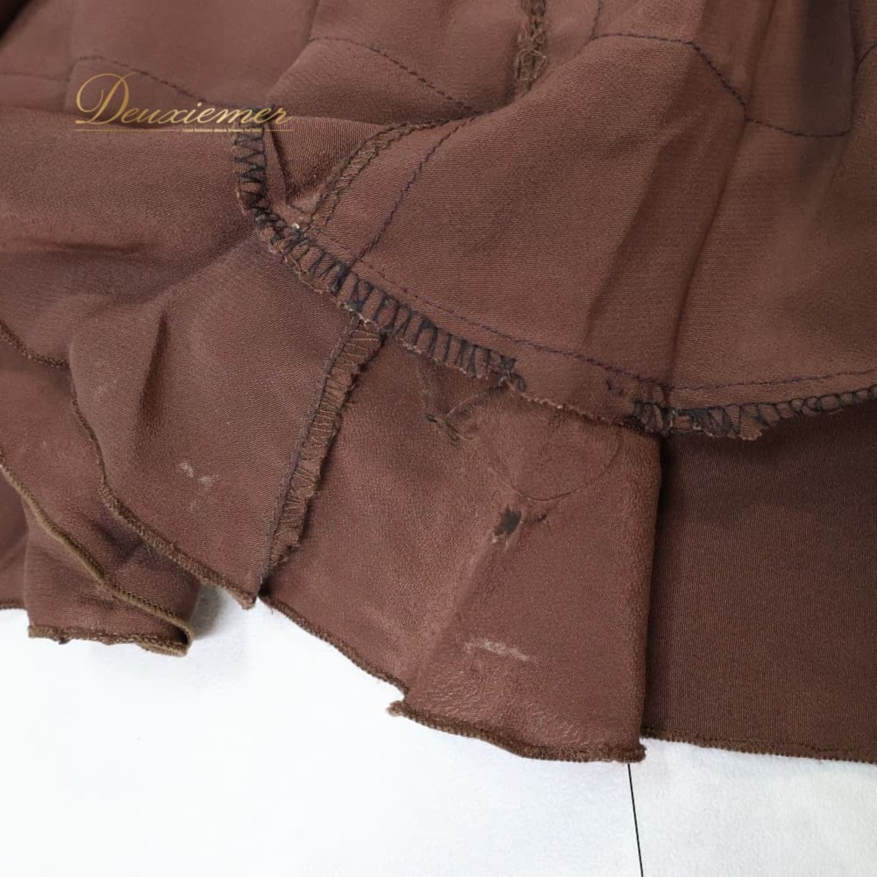 フラメンコ 衣装 ファルダ スカート ペチコート ブラウン系 茶色 無地 フリル レース ダンス パーティ 発表会 練習着 レッスン フラメンコ用 ダンス衣装 練習用 レッスン用 舞台衣装 コスチューム 薄手