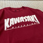 RIVERSIDE BASE 『KAWASAKI』T-SHIRTS - KAWASAKI RED -