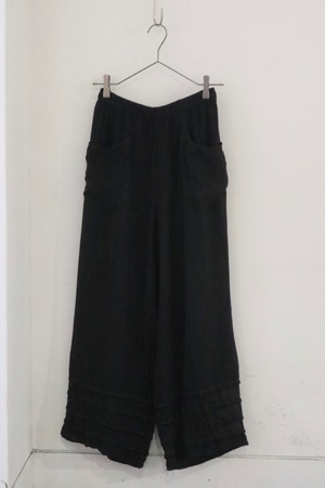 Euro linen relaxed wide pants