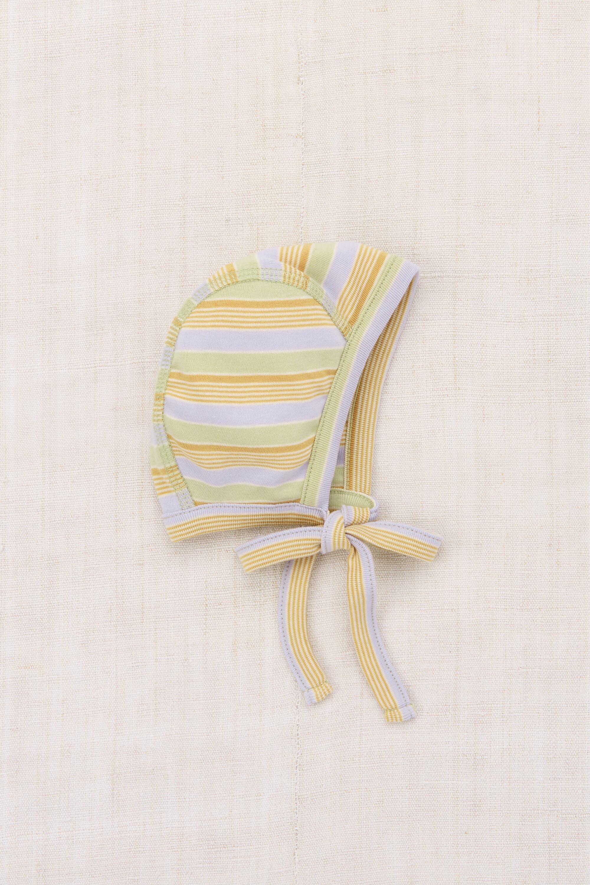 Misha&Puff 26SS 〉 BABY BONNET / MIST AVENUE STRIPE | 世界の子供服